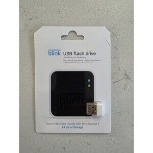 Blink USB Flash Drive For Local Video Storage for Blink Sync Module 2 NEW SEALED